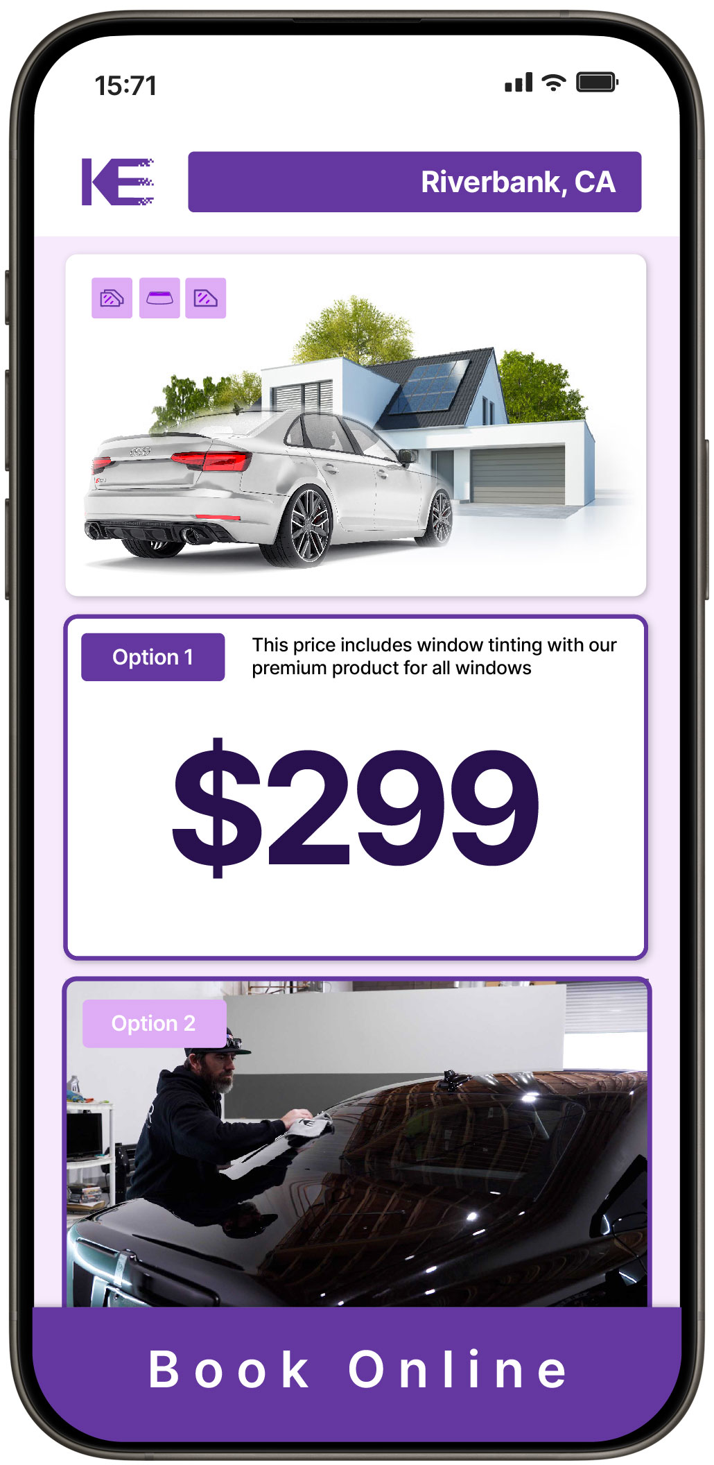 View Competitive Window Tinting Prices in Riverbank, California