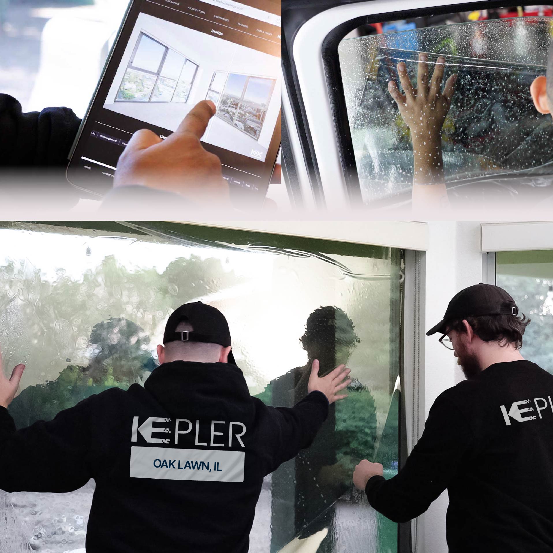 Kepler Specialist Performing Commercial Window Tinting in Oak Lawn Oak Lawn