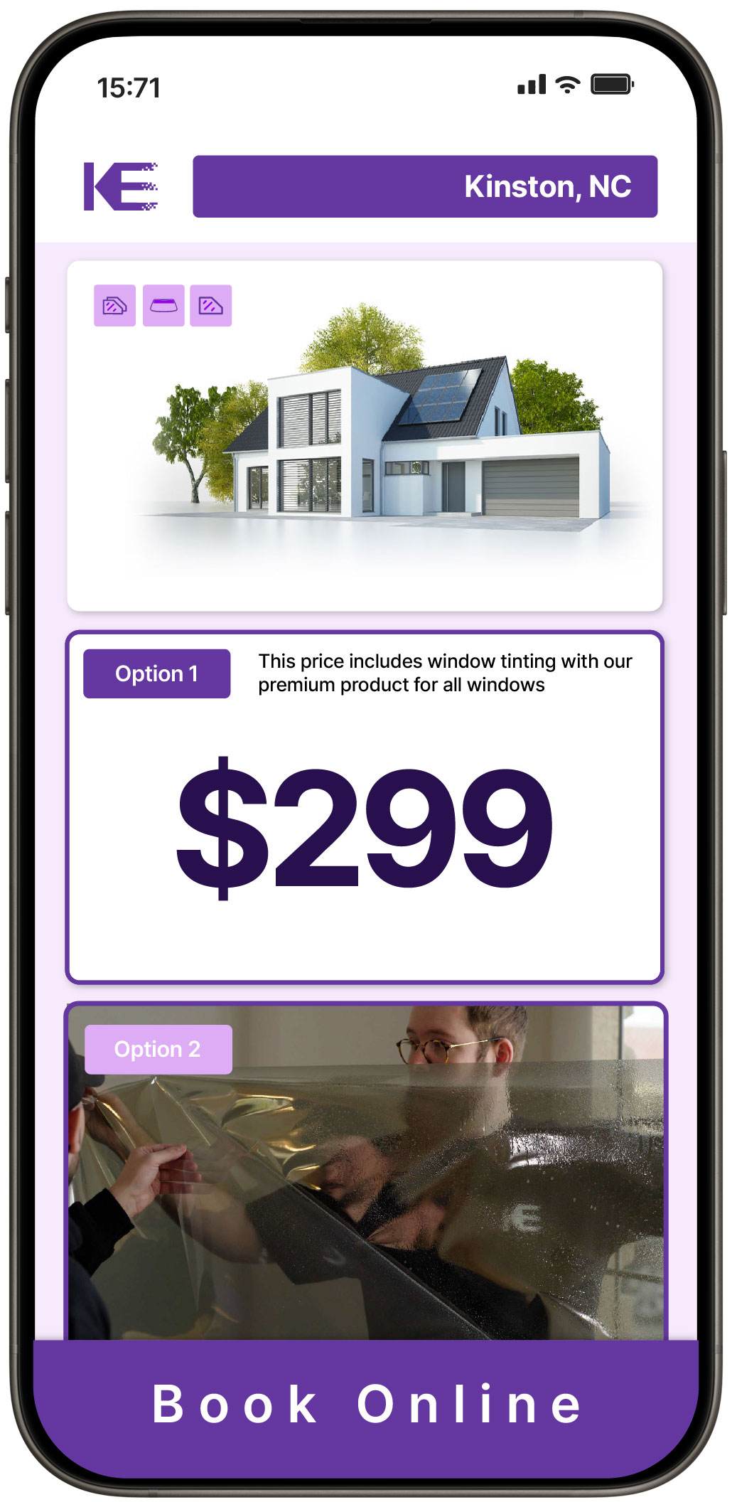 View Affordable Home Window Tinting Costs in Kinston, North Carolina