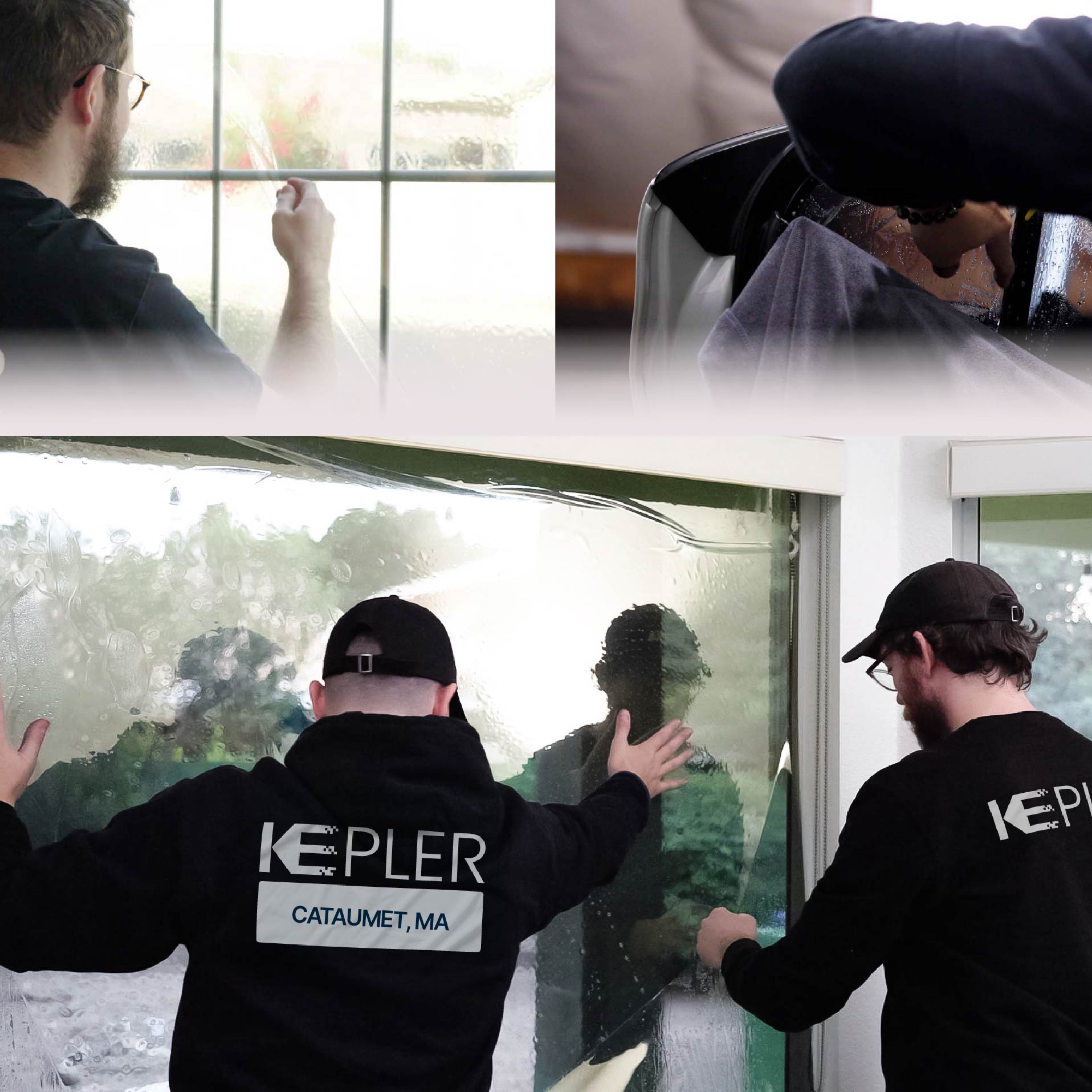Kepler Specialist Performing Commercial Window Tinting in Cataumet Cataumet