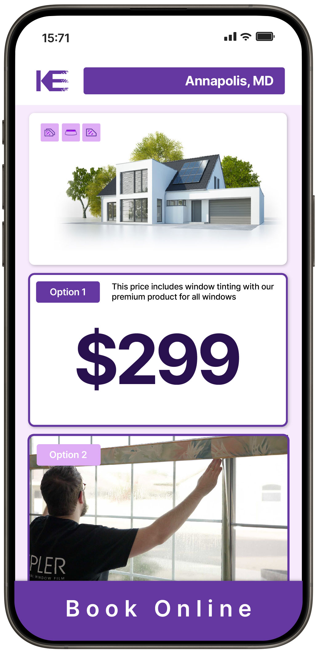View Reasonable Home Window Tinting Rates in Annapolis, Maryland