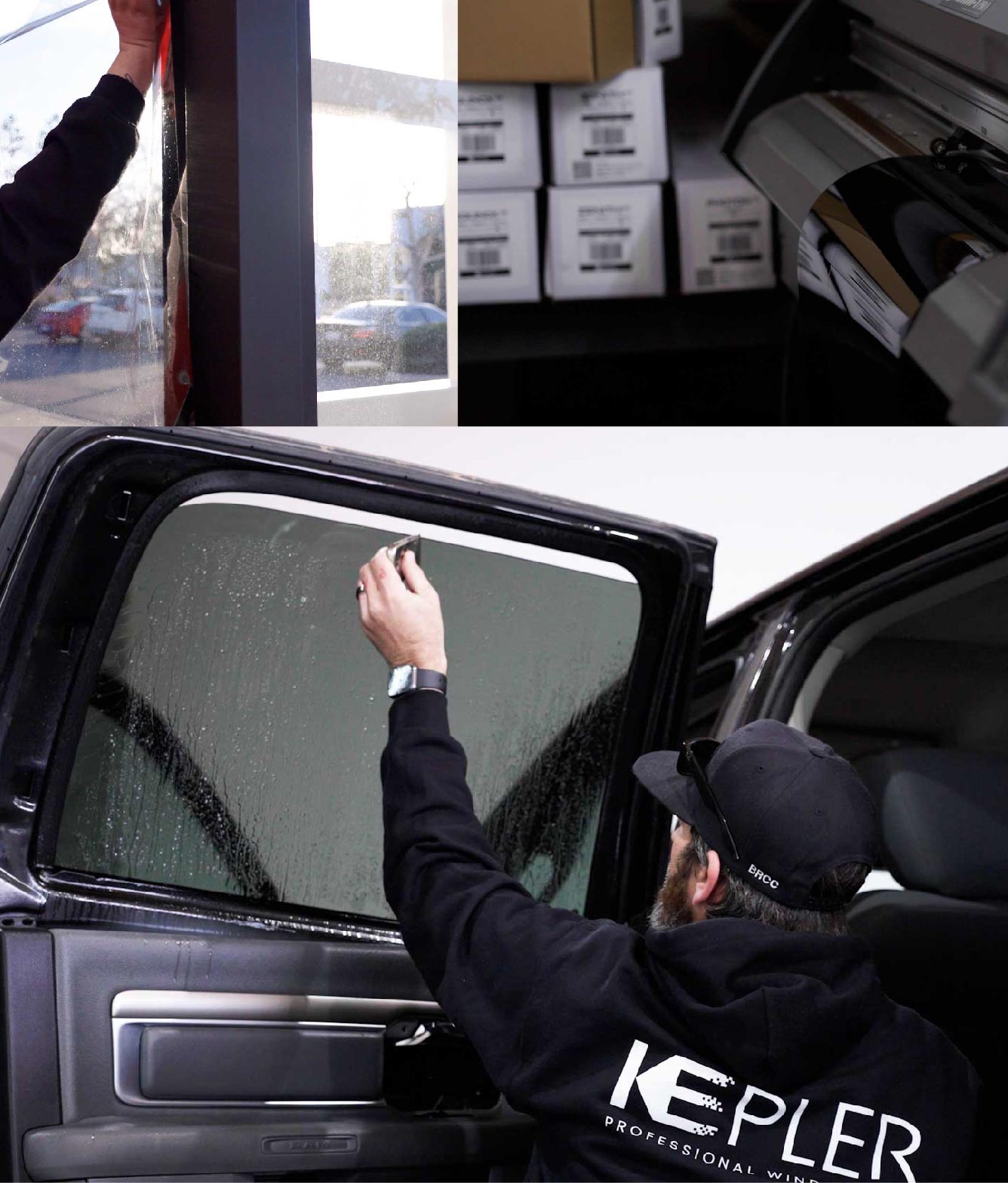Kepler Window Tinting Specialists at Work in Severna Park, Maryland
