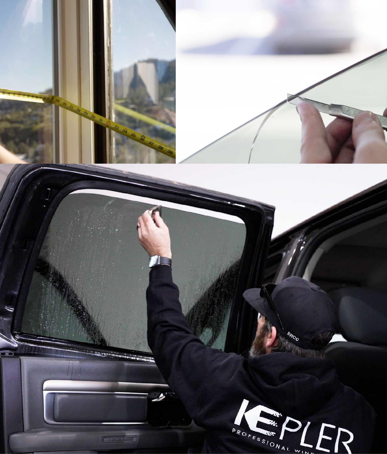 Kepler Window Tinting Specialists at Work in Selden, New York