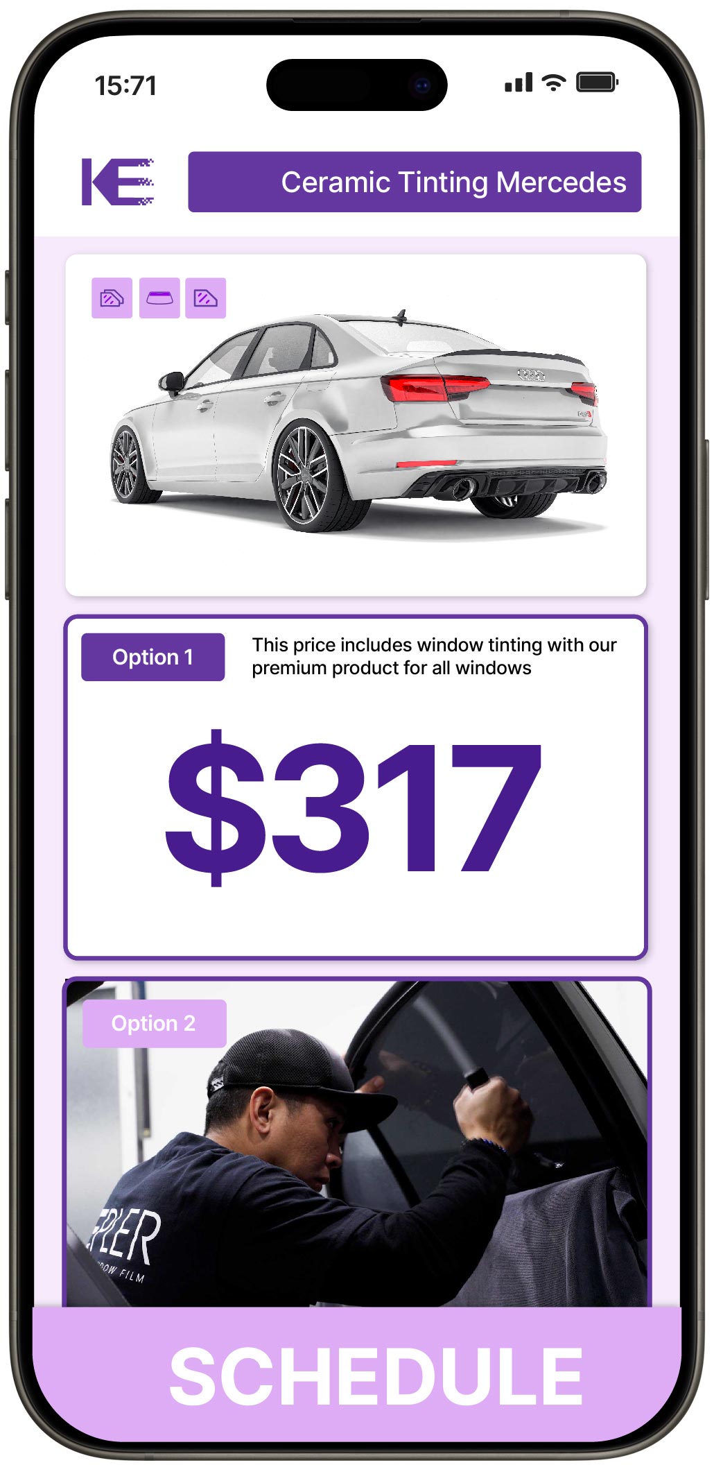 View Competitive Ceramic Window Tinting Costs in Mercedes, Texas