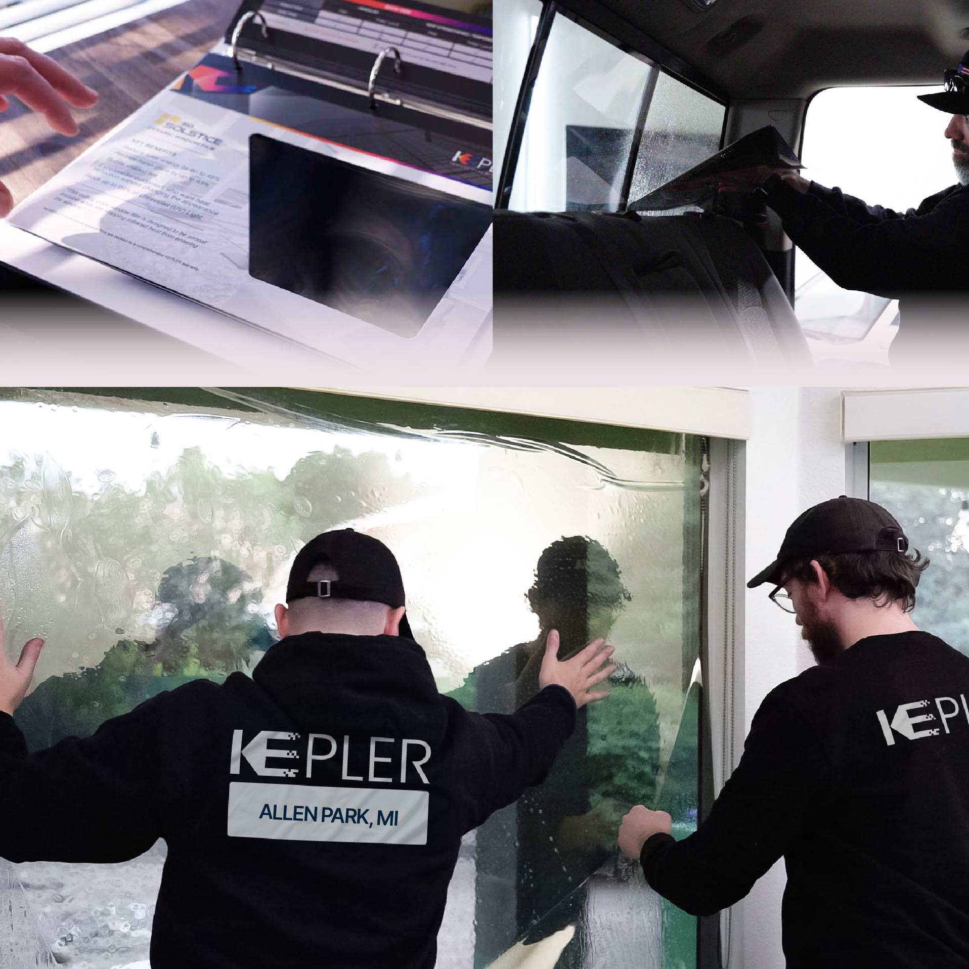 Kepler Specialist Performing Commercial Window Tinting in Allen Park Allen Park