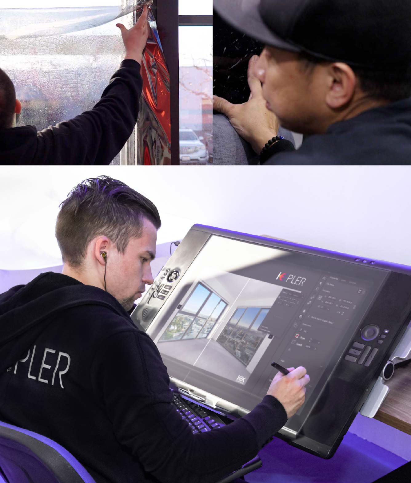 Kepler Specialist Performing Commercial Window Tinting in Durango Durango