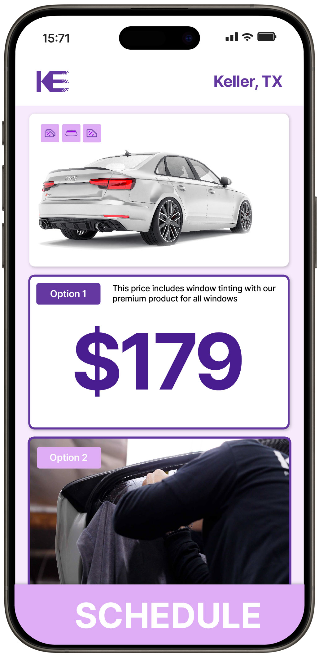 View Reasonable Car Window Tinting Prices in Keller, Texas